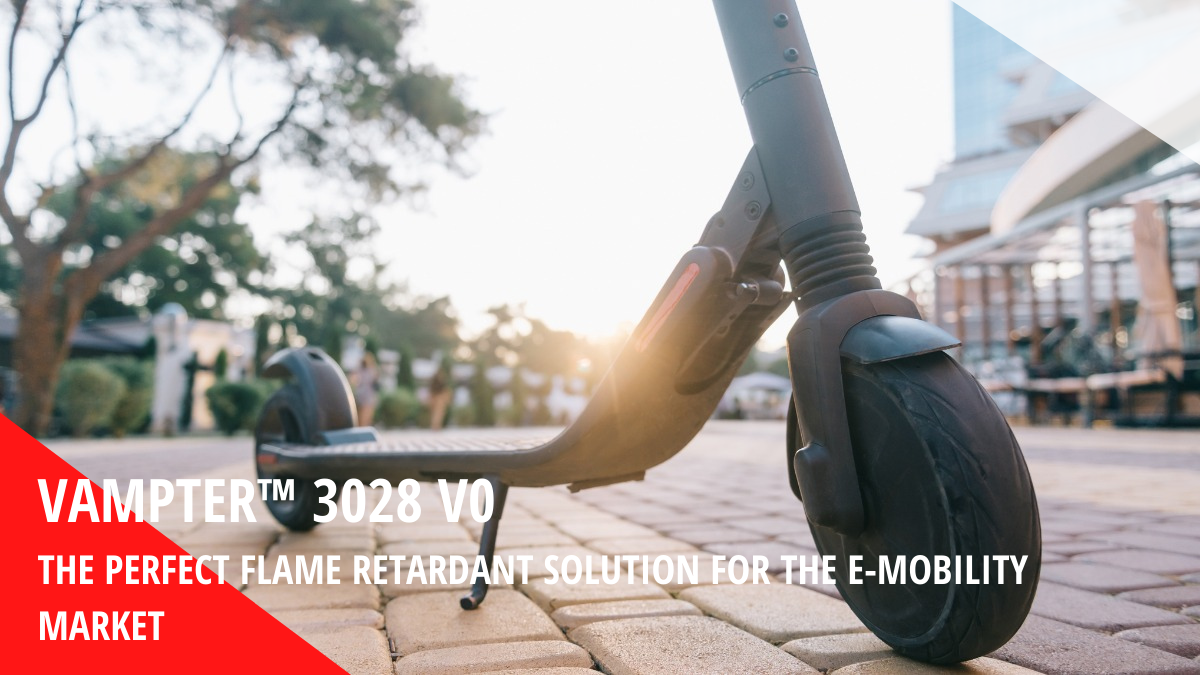 VAMPTER 3028 V0: La soluzione perfetta al ritardo di fiamma per il mercato della mobilità elettrica